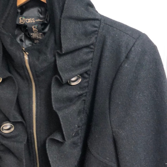 Grass collection military inspired wool jacket - Picture 2 of 7